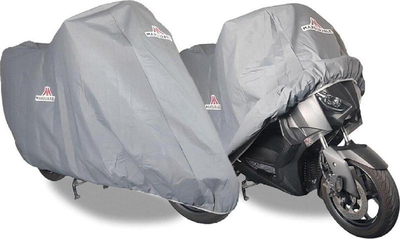 Yamaha Bws 100 Gri Çantasız Motosiklet Motor Koruma Brandası