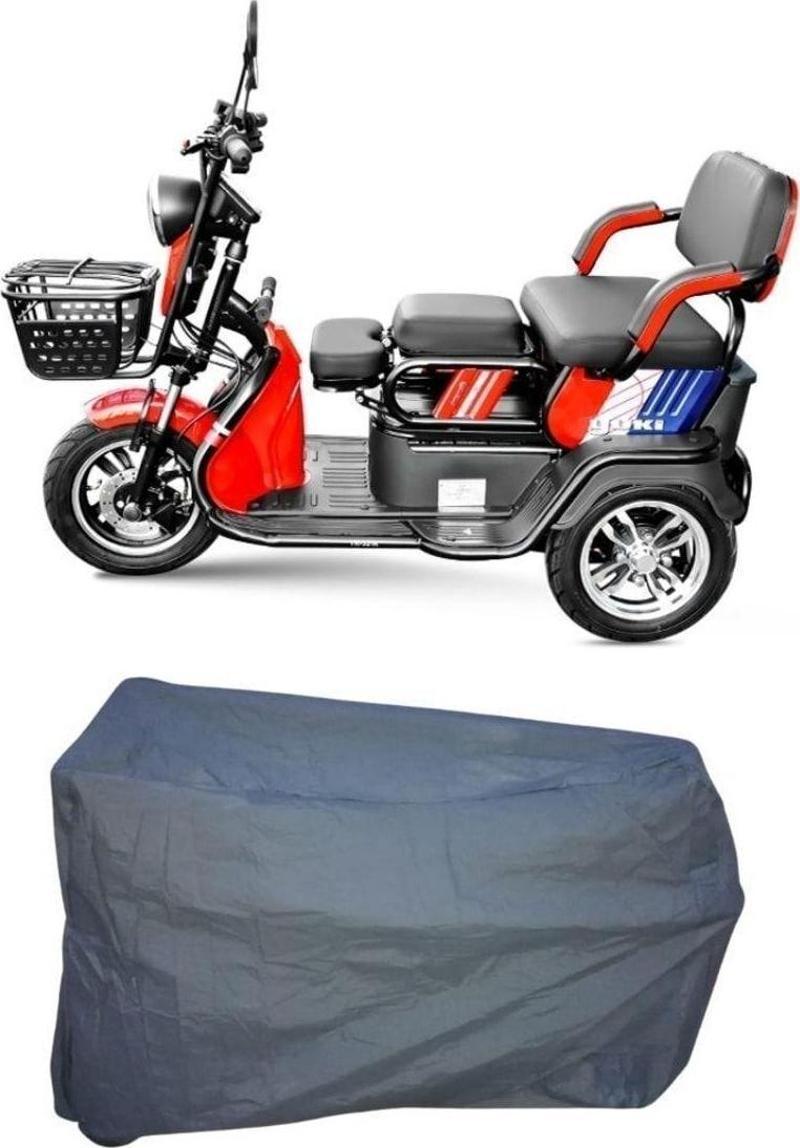 Yuki Yk 32A  Uyumlu Pony 1 Kişilik Elektrikli Motosiklet Motor Brandası Yeni Nesil