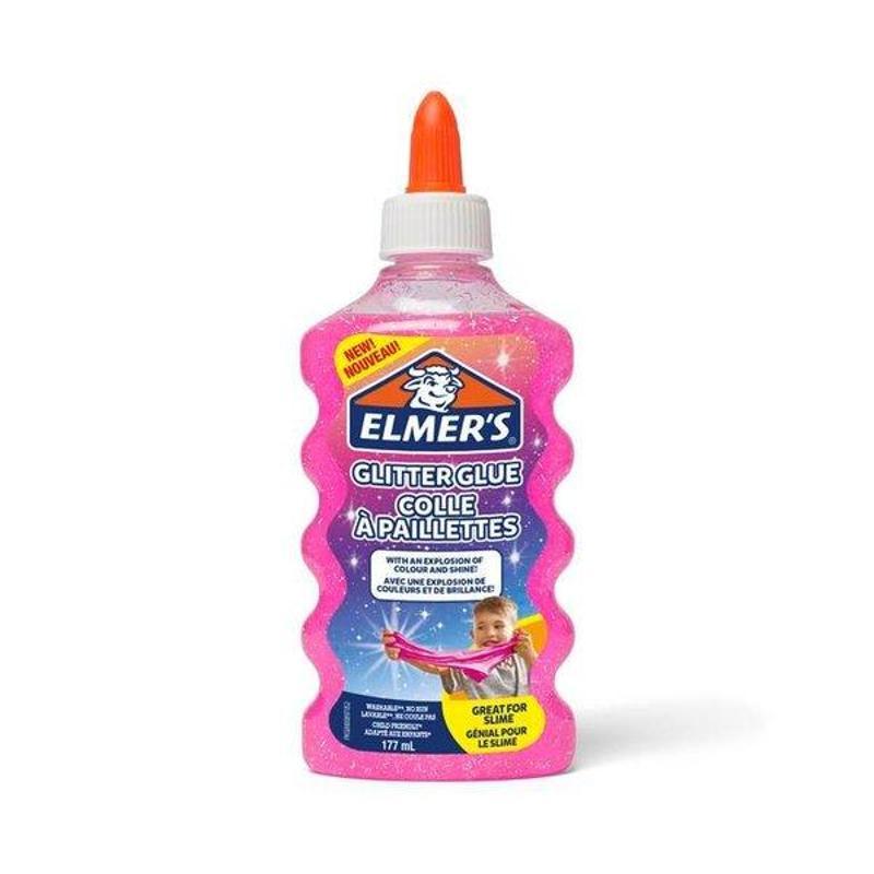 Elmer's Elmer's 177 ml Simli Pembe Yapıştırıcı