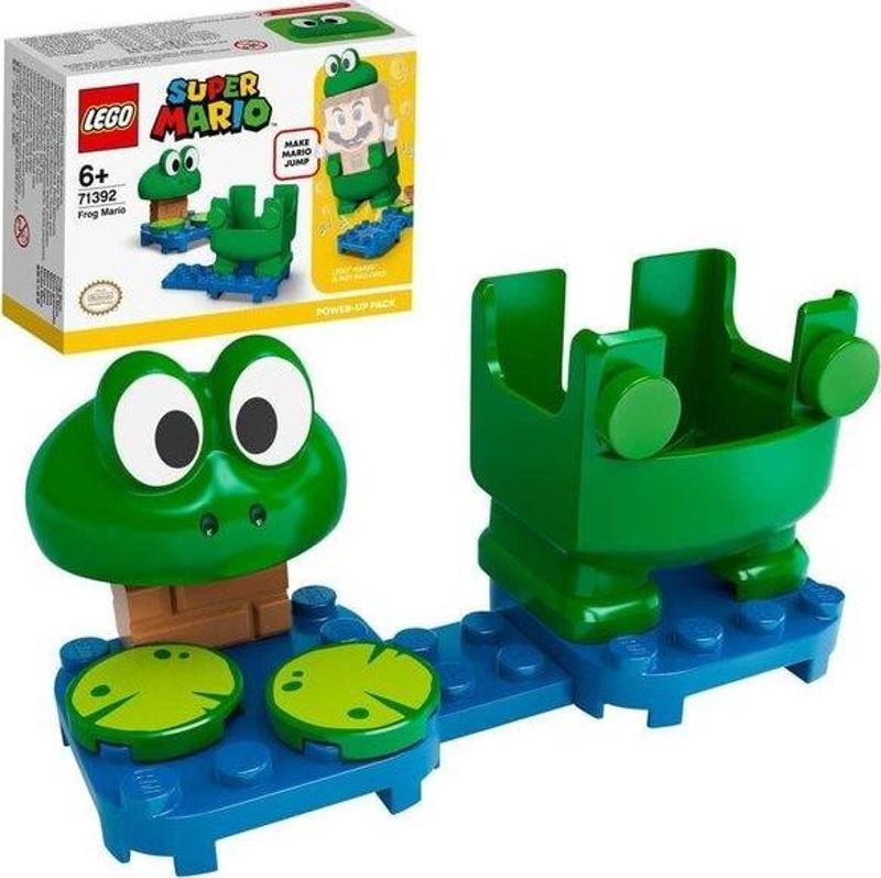 71392 Frog Mario Power Up Pack Birleştir Oyna Seti