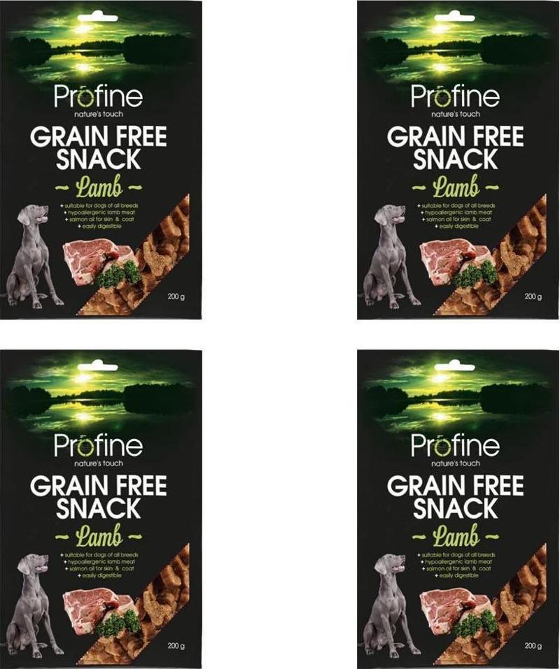 200Gr Kuzu Etli Tahılsız Grain Free Lamb Snack 4Adet Köpek Ödülü