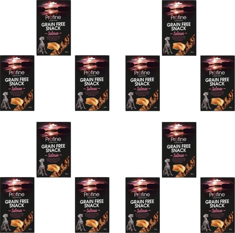 200Gr Somon Etli Tahılsız Grain Free Salmon Snack 12Adet Köpek Ödülü