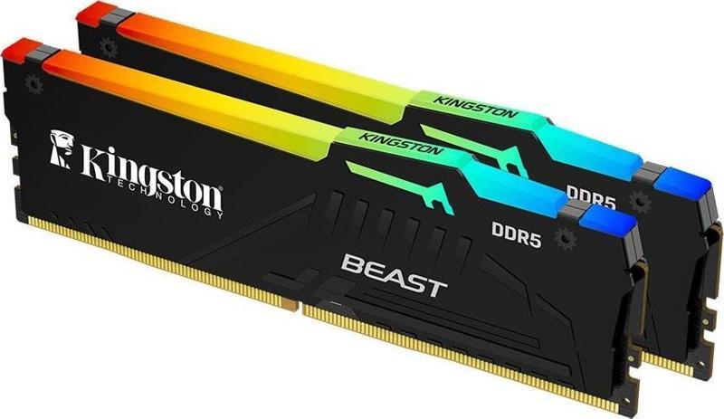 Beast RGB Expo 32GB(2X16) 5600MHz CL36 KF556C36BBEAK2-32TR DDR5 Masaüstü Performans Ram