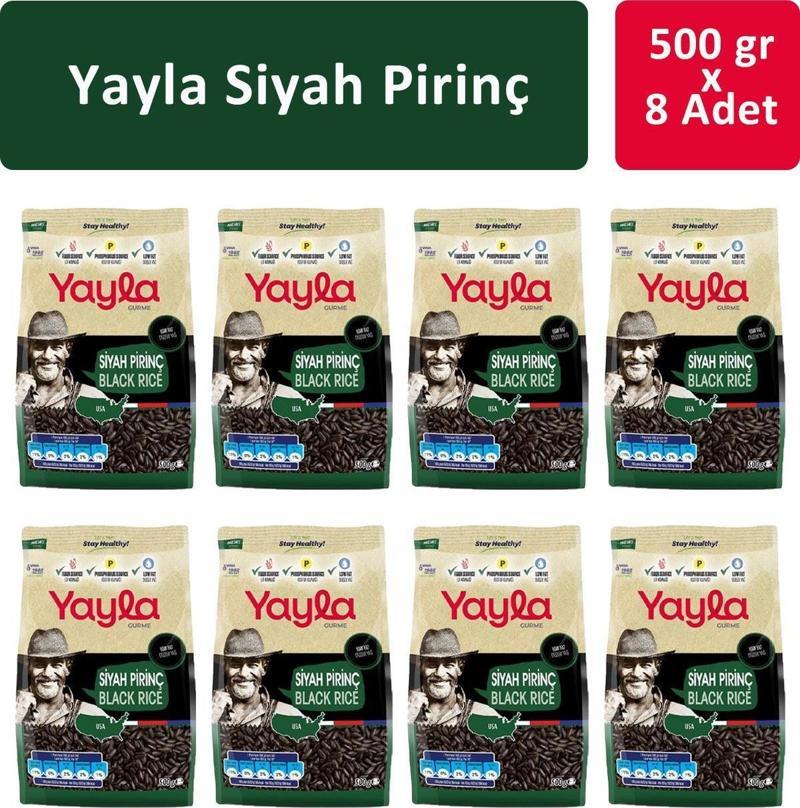 Siyah Pirinç 500 gr x 8 Adet