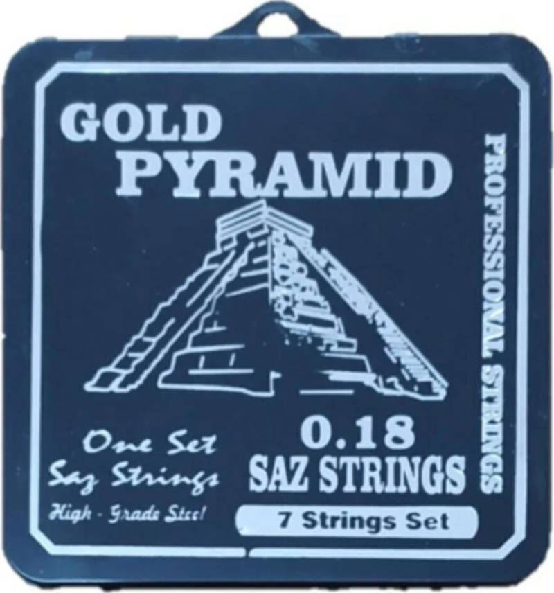 Pyramid 0.18 Kısa Sap Bağlama Saz Teli (Tezene Hediyeli)