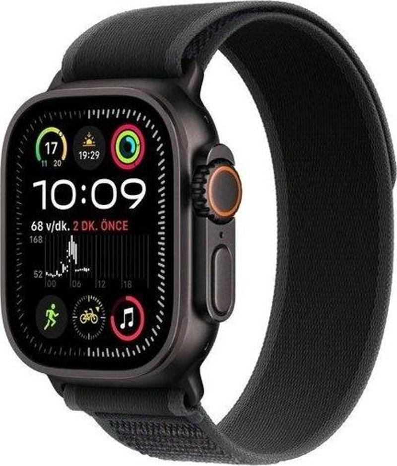 Watch Ultra 2 GPS + Cellular 49mm Case with Black Trail Loop - S/M