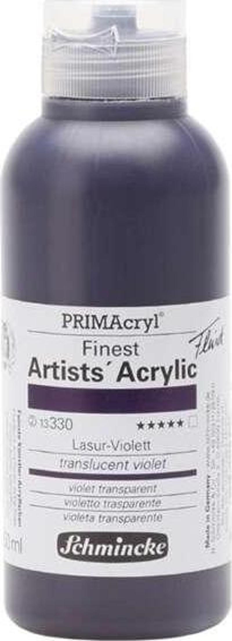 PRİMAcryl Artist Akrilik Boya 250 ml Seri 2 Translucent Violet 330