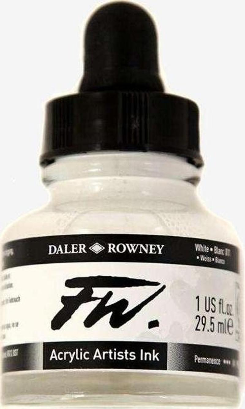 FW Ink Likit Akrilik 29,5 ml White 1129