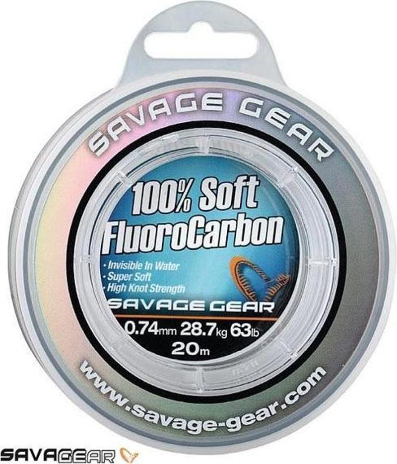 Soft Fluoro Carbon 0,39 mm 35 m 9.4 kg 21 lb Misina