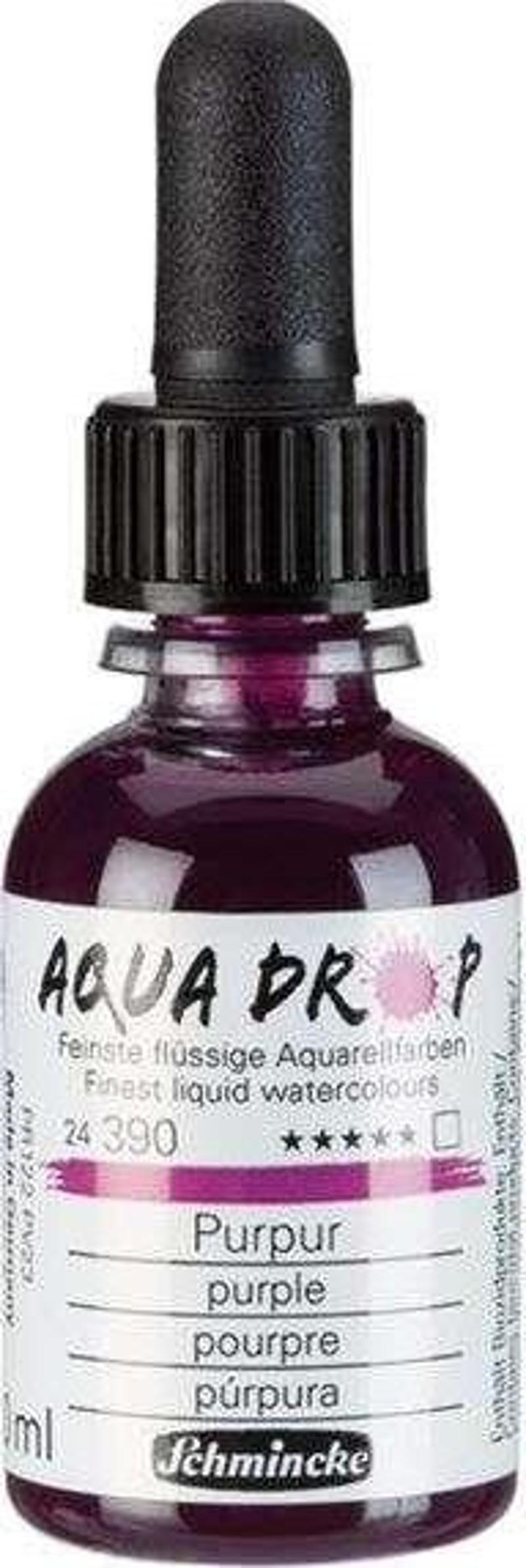 Aqua Drop Sıvı Sulu Boya 30 ml Purple