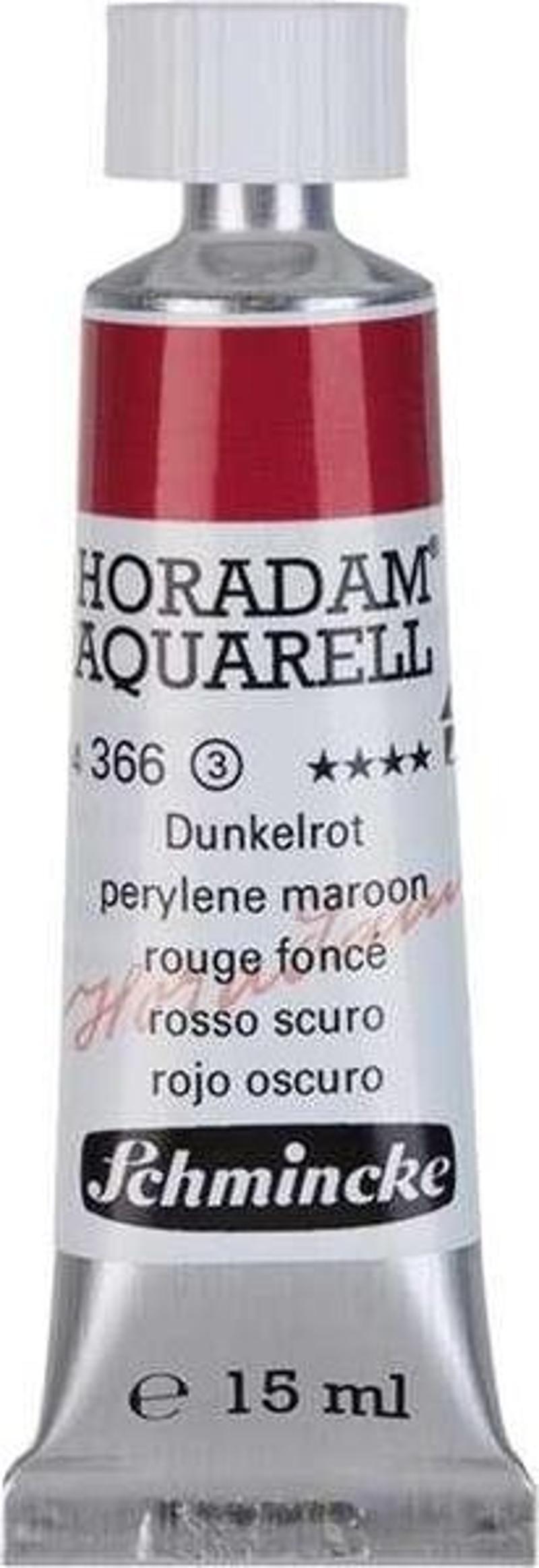 Horadam Tüp Sulu Boya 15 ml Seri 3 Perylene Maroon 366