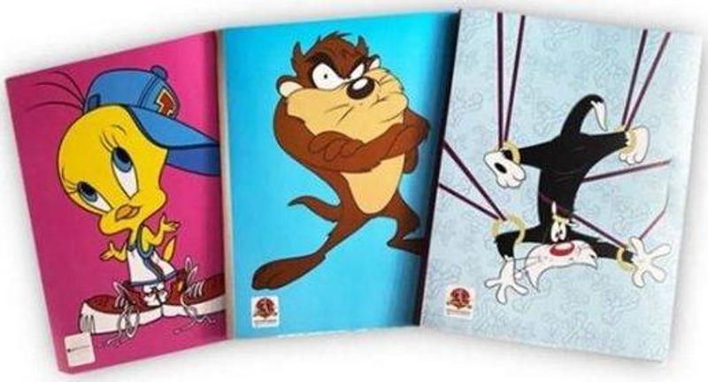 Looney Tunes Sunum Dosyasi 20 li 6 Desen