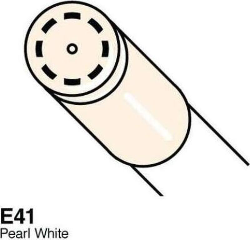 Ciao Marker Kalem E41 Pearl White