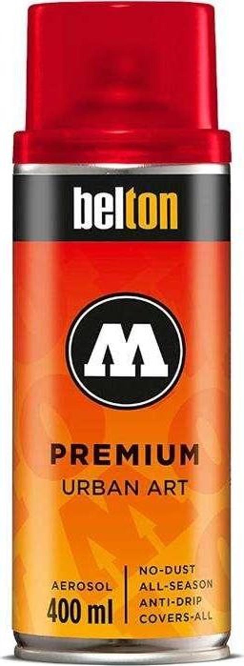 Belton Premium Sprey Boya 400 ml Transparent Traffic Red 239