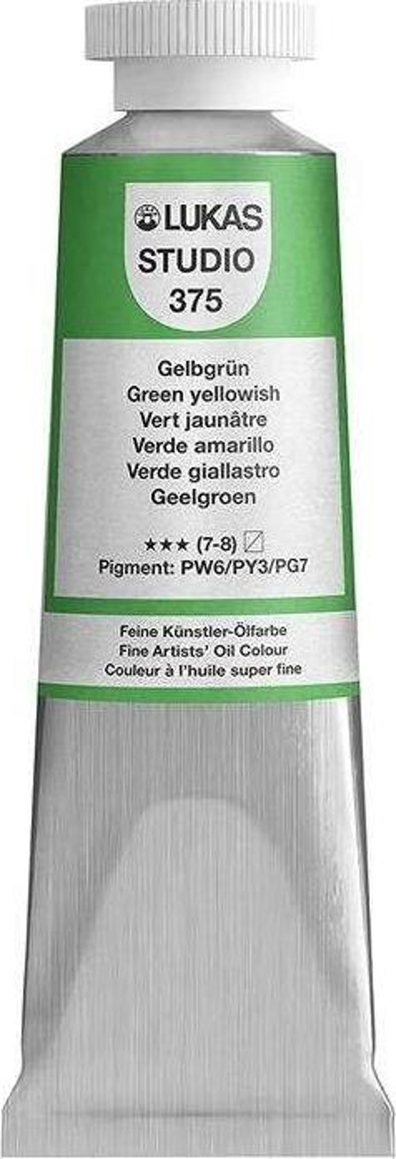 Studio Yağlı Boya 37 ml Green Yellowish 375