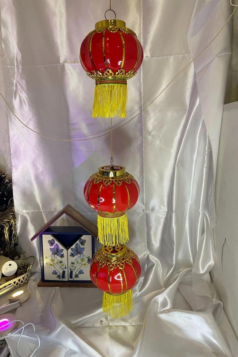 Feng Shui Ejderha Yılı Abajur Budha Buda Sokak Süsü Çin Feneri Japon Feneri