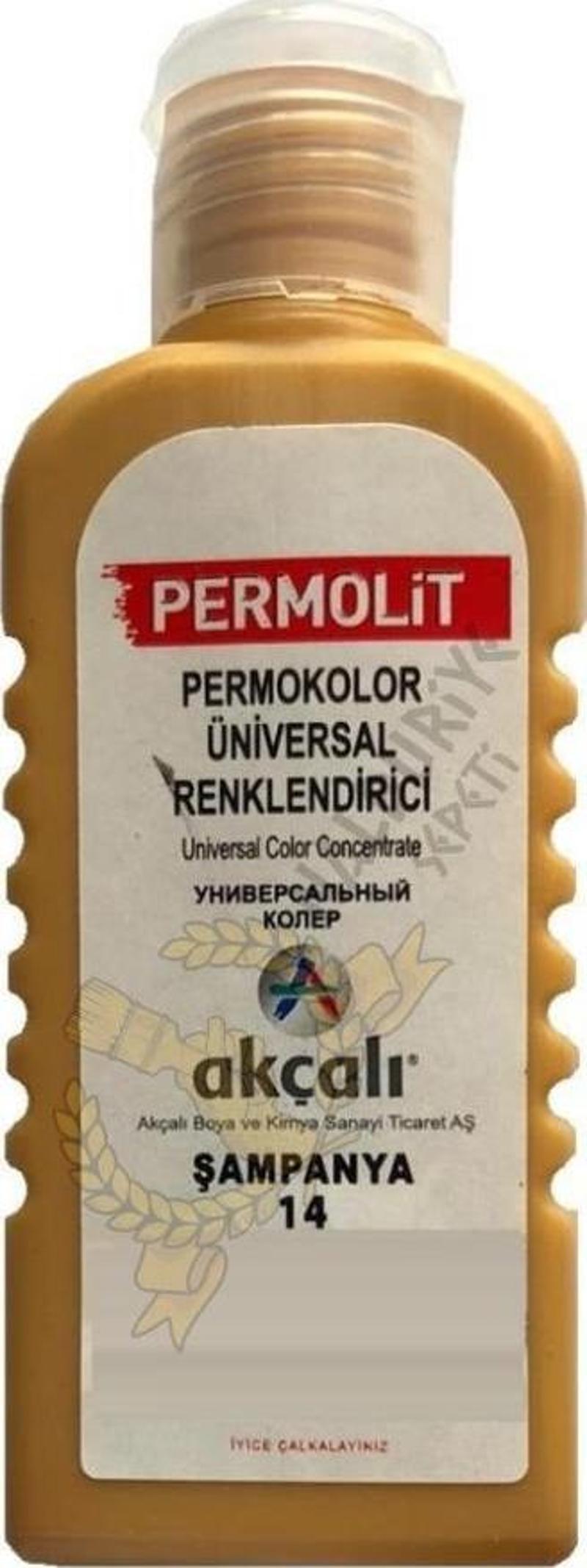 Üniversal Renklendirici Renk Tüpü ŞAMPANYA 50 ml.