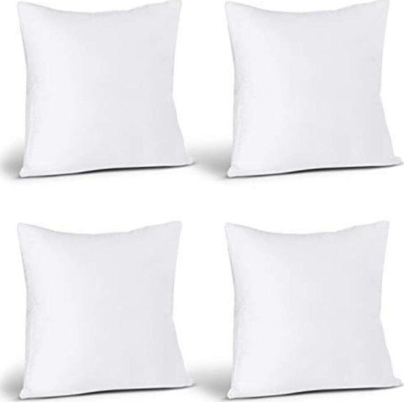 Kırlent Kılıfı Iç Dolgusu 4 Adet-43X43 Vip Yastık Iç Dolgusu