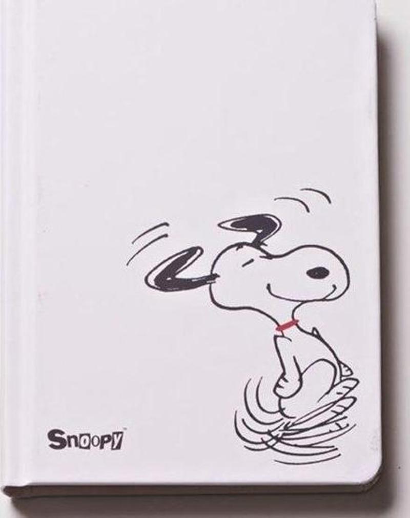 Snoopy Kaçış Ciltli Sert Kapak Defter