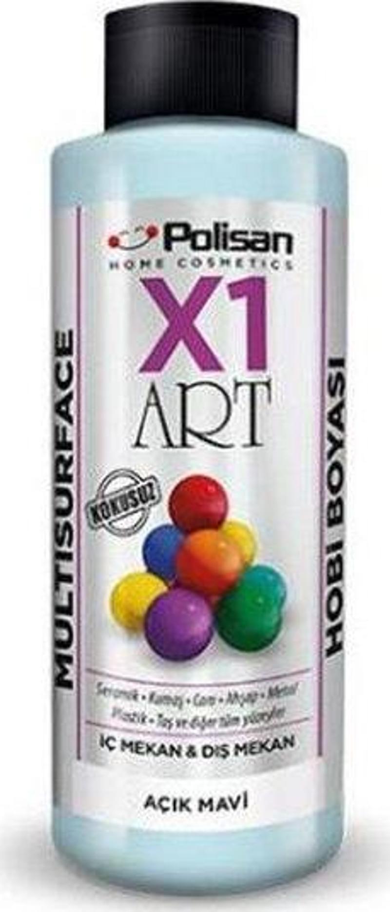 X1 Art Multisurface 120ml Açık Mavi