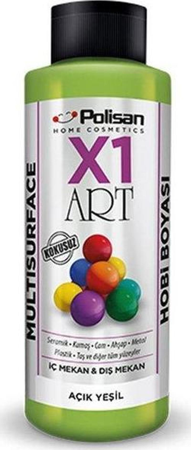 X1 Art Multisurface 120ml Açık Yeşil