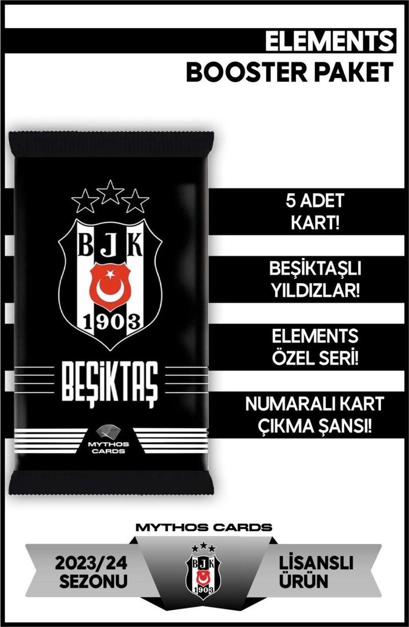 Beşiktaş 2023-2024 Sezonu Elements Serisi - Booster Paket