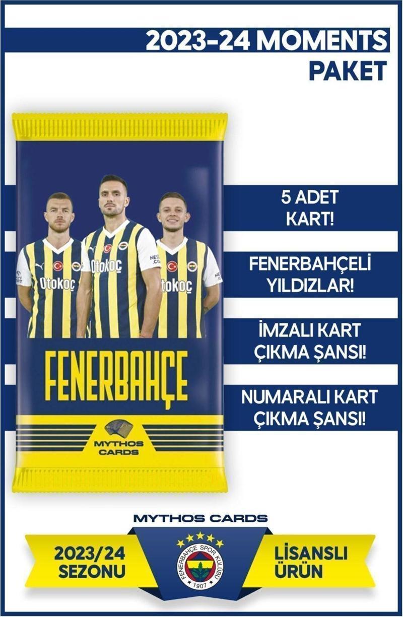 Fenerbahçe Moments 2023-24 Sezonu Futbolcu Kartları