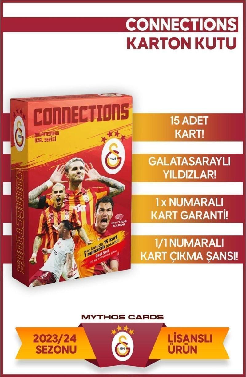 Galatasaray Connections Serisi 2023-2024 Futbolcu Kartları