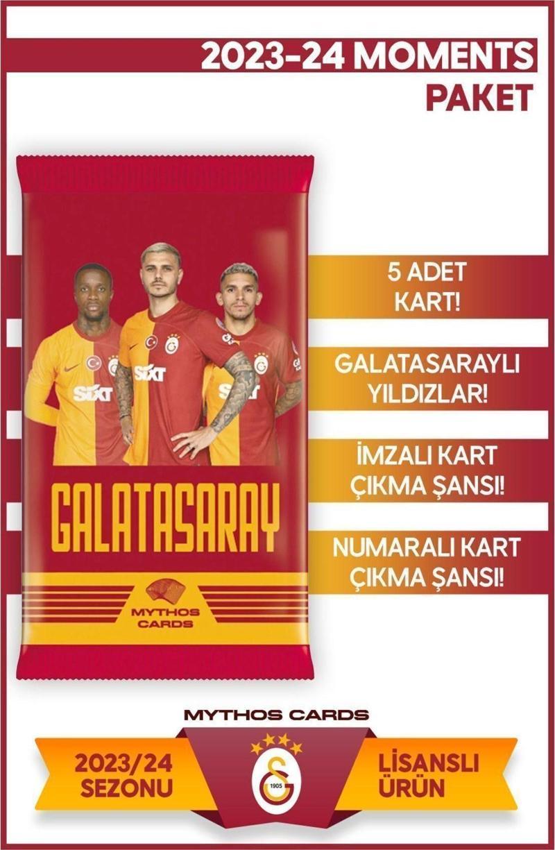 Galatasaray Moments 2023-2024 Sezonu Futbolcu Kartları