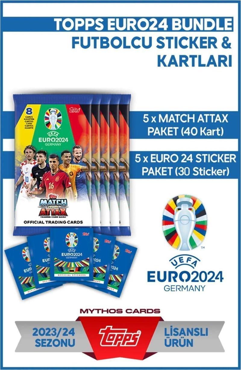 Euro 2024 - Bundle Futbolcu Kart Ve Sticker