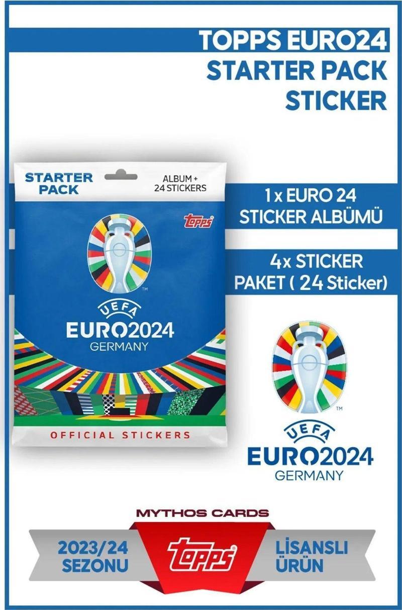 Euro 2024 Sticker Starter Pack