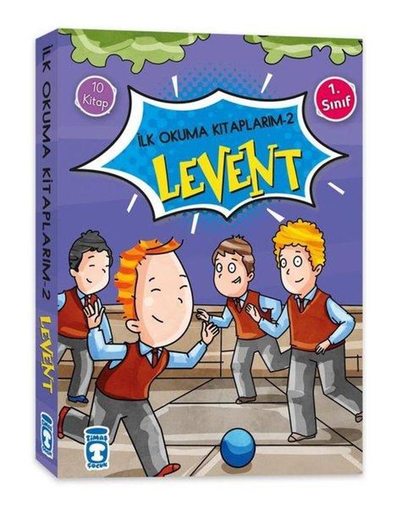 Levent İlk Okuma Kitaplarım 2 - 10 Kitap Takım