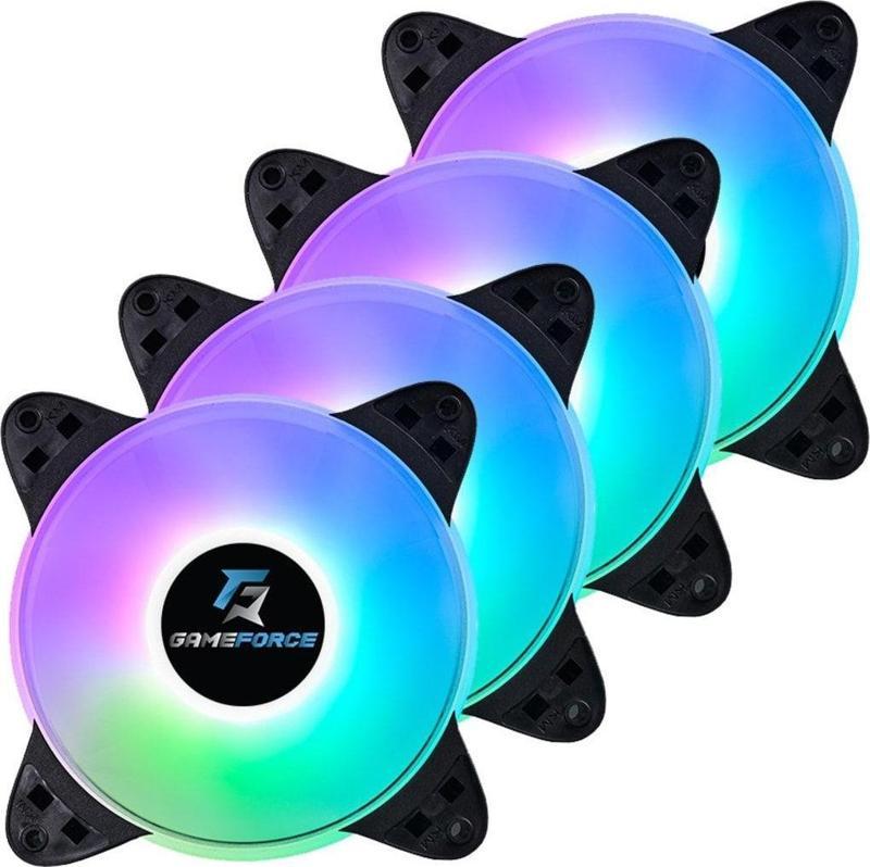 Mıdlıght 4X120Mm Rgb Kasa Fanı