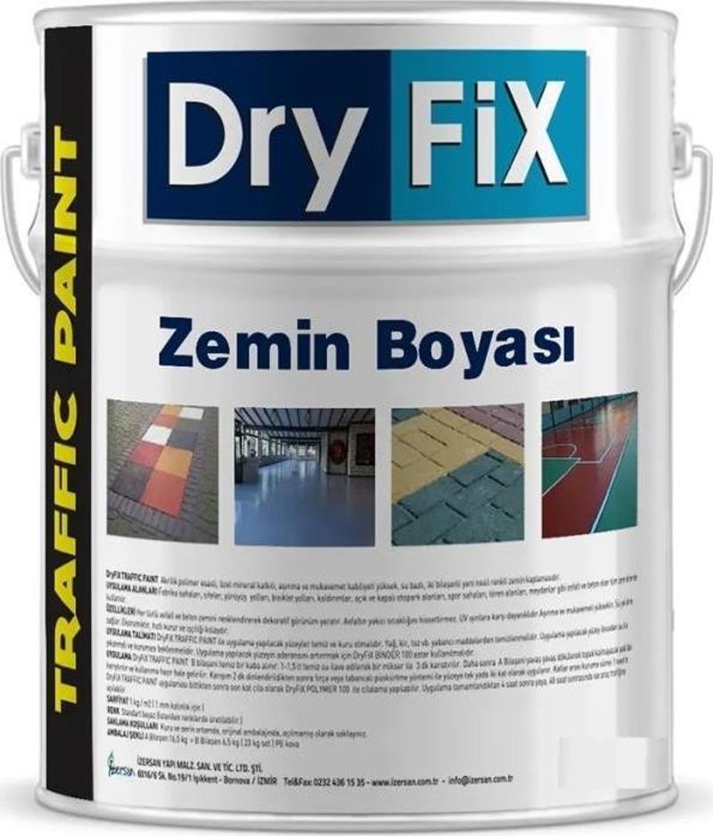 Traffic Paint Zemin Boyası 5 Kg Ral 3020 Bayrak Kırmızı