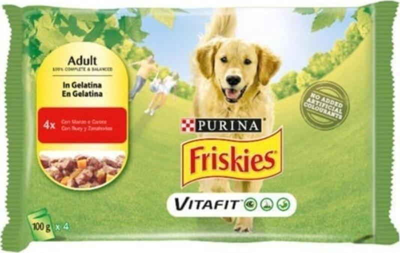 Adult Biftekli Pouch Yetişkin Köpek Konservesi 4x100 gr