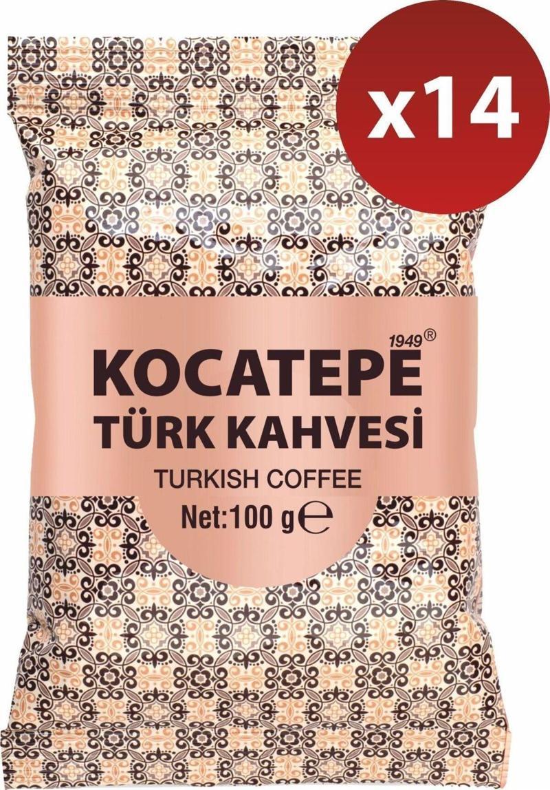 100 gram Türk kahvesi 14 lü