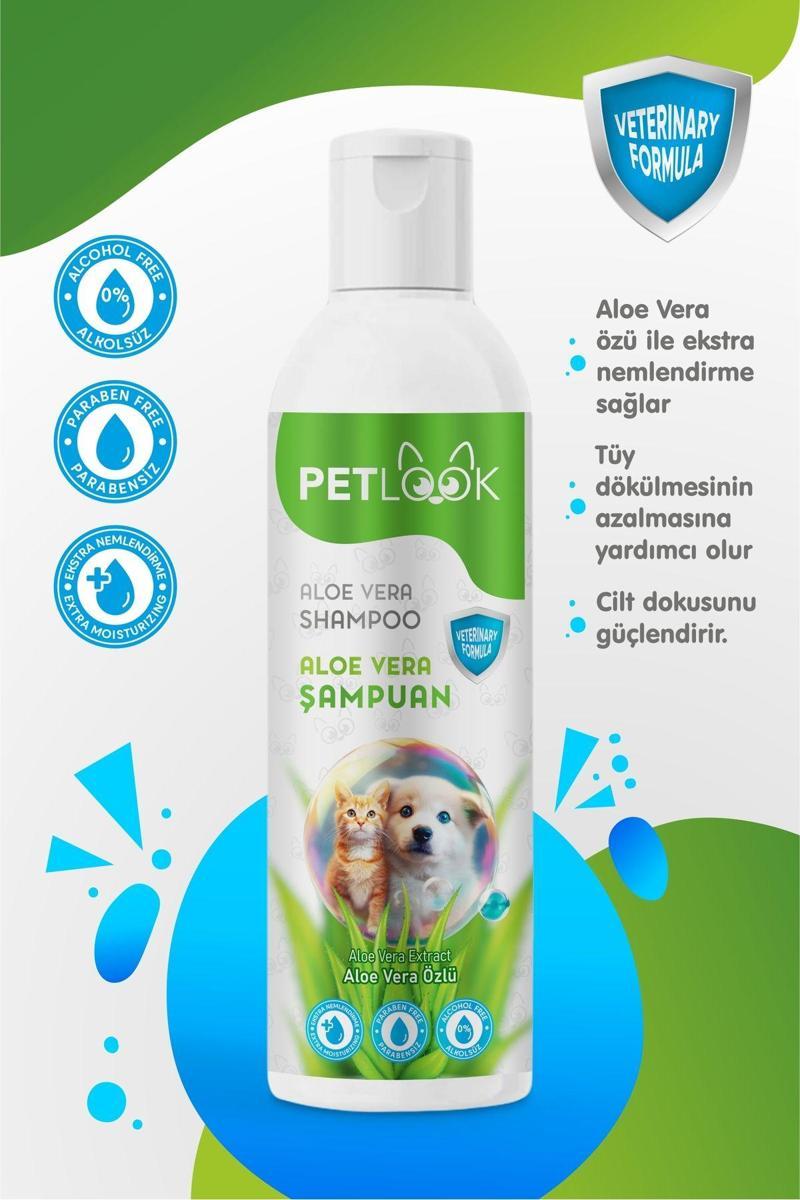 Köpek Şampuan ve Kedi Şampuan Aloavera Özlü 250 ml