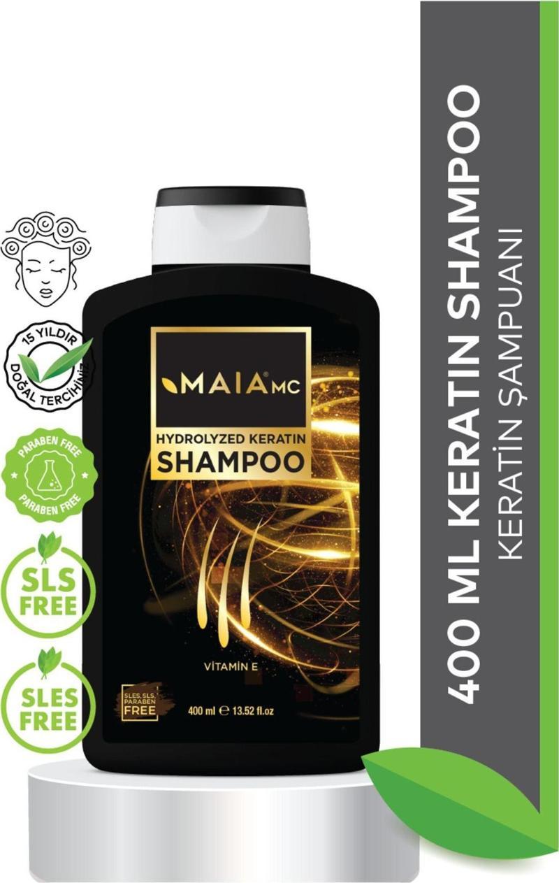 Keratin Saç Şampuanı 400 Ml Keratın Shampoo