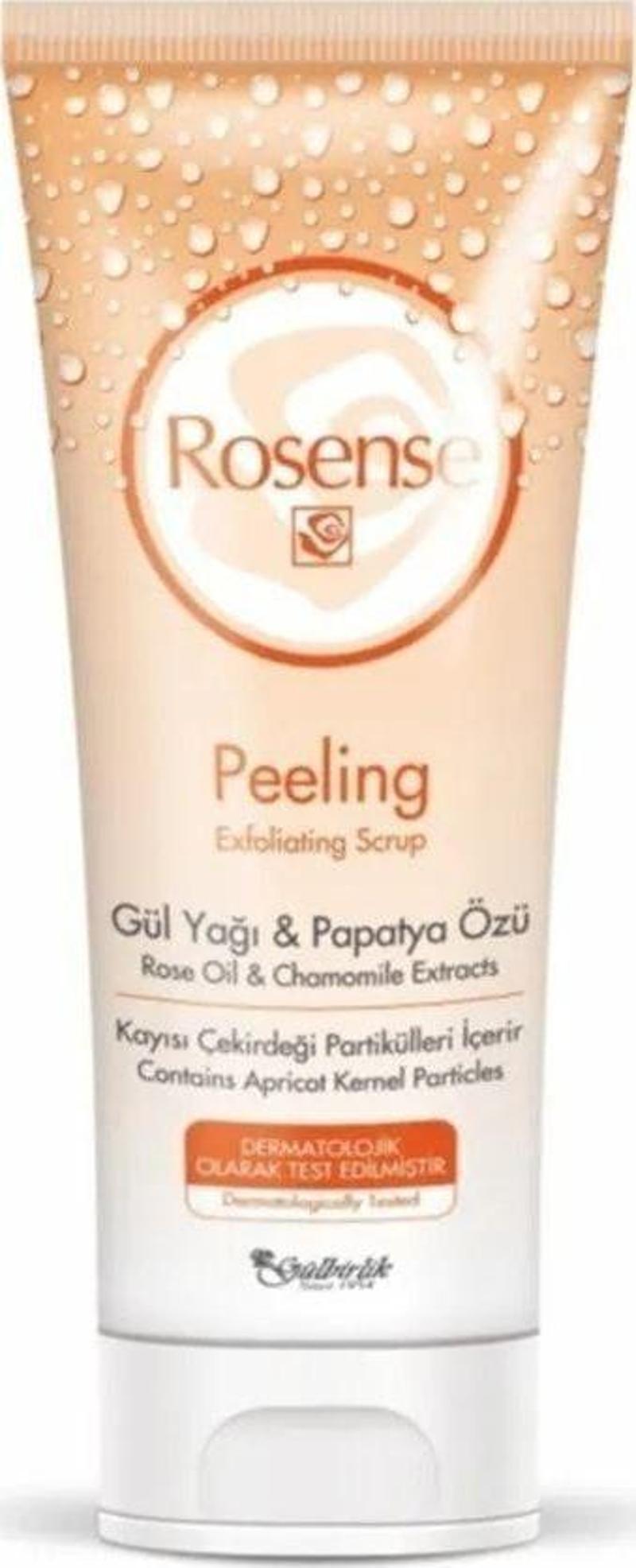 Gül Yağı Kayısı Çekirdeği Ve Papatya Özlü Yüz Peeling 100 Ml
