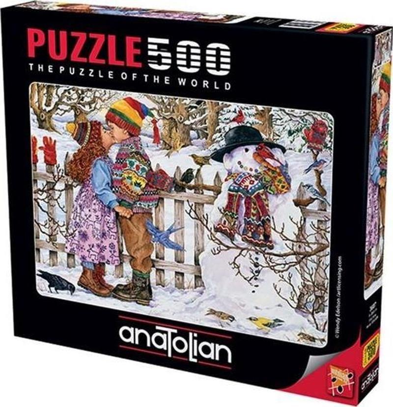 3607 İlk Öpücük 500 Parça Puzzle
