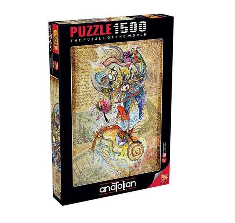 Anatolian Anatolian 4560 Çerkes Kızı 1500 Parça Puzzle ZN8235
