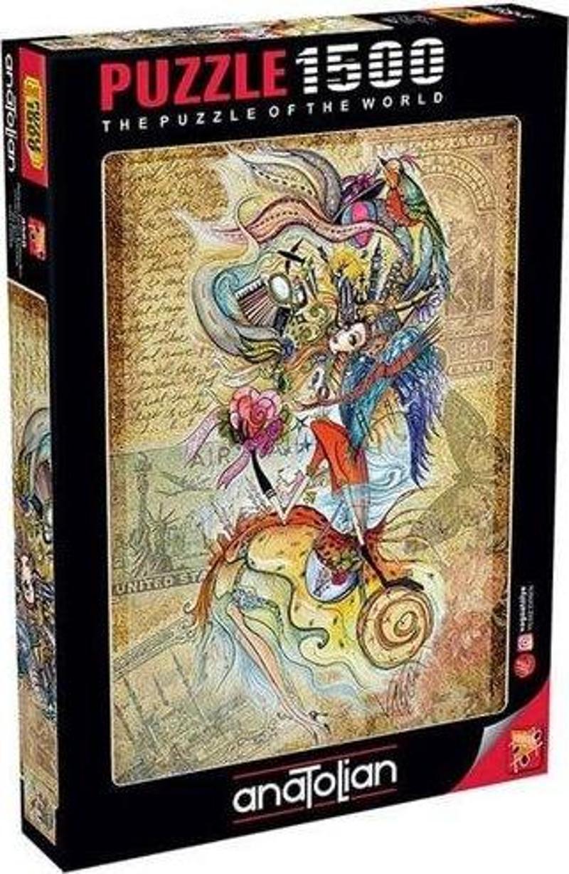 4560 Çerkes Kızı 1500 Parça Puzzle