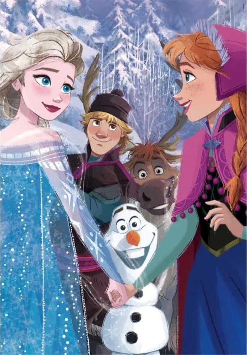 Disney Frozen Puzzle 104 Parça 25742