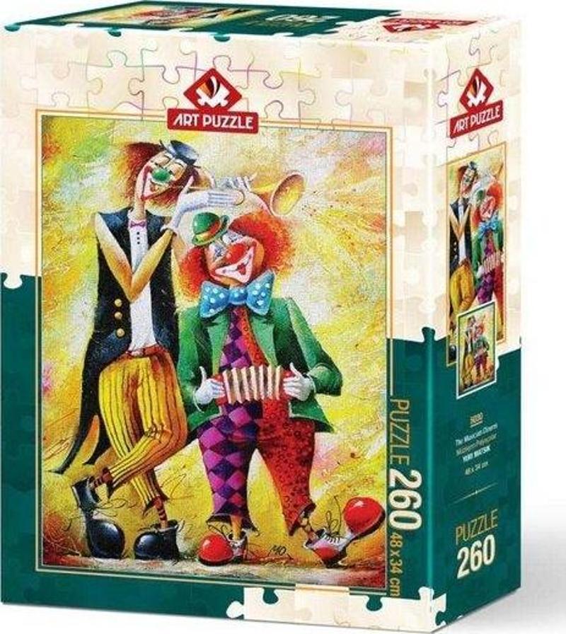 5030 Müzisyen Palyaçolar 260 Parça Puzzle