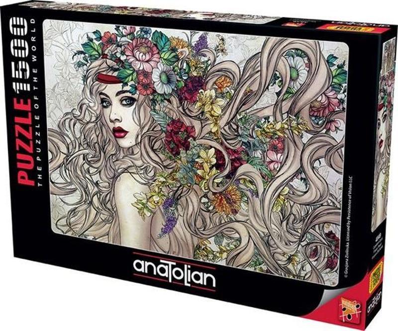 4549 Çiçeklerin Gücü 1500 Parça Puzzle