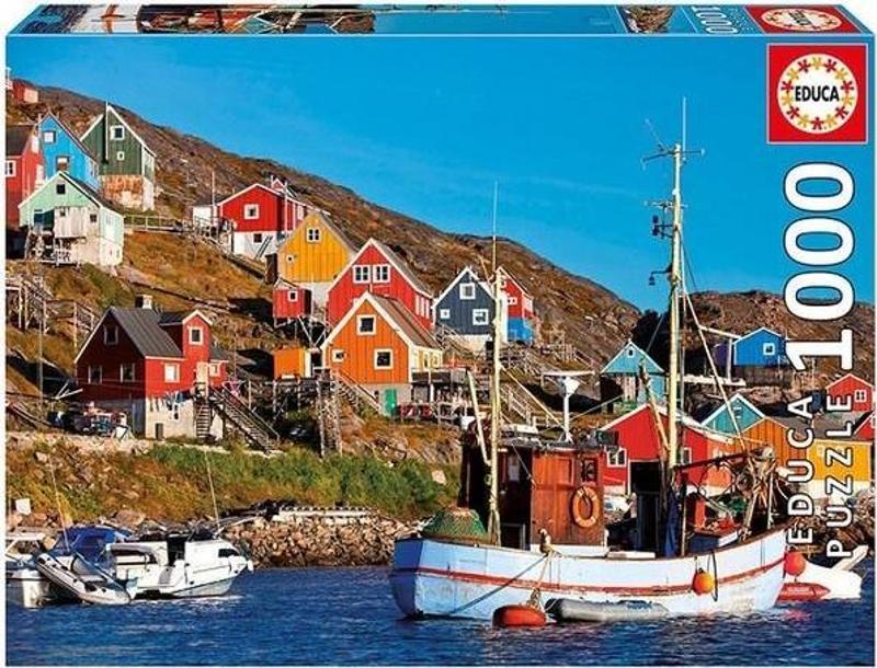 17745 Nordic Houses 1000 Parça Puzzle