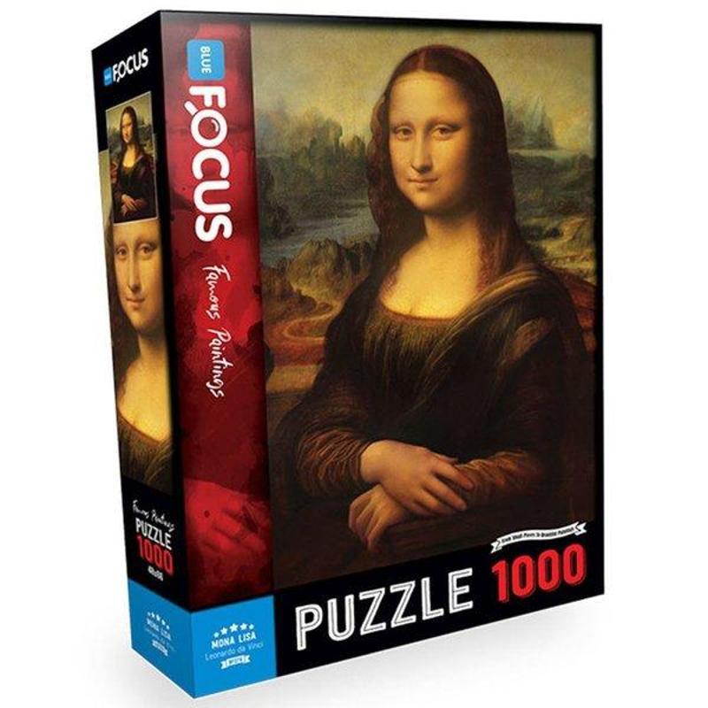Blue Focus Blue Focus Mona Lisa 1000 Parça Puzzle BF270