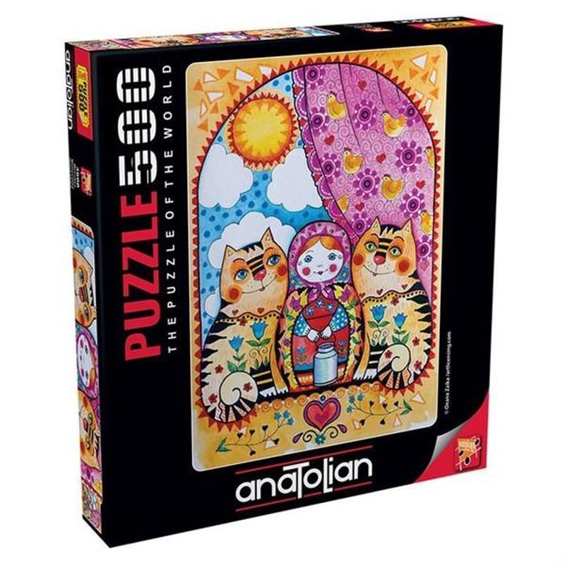 Anatolian Anatolian 3606 Matruşka 500 Parça Puzzle
