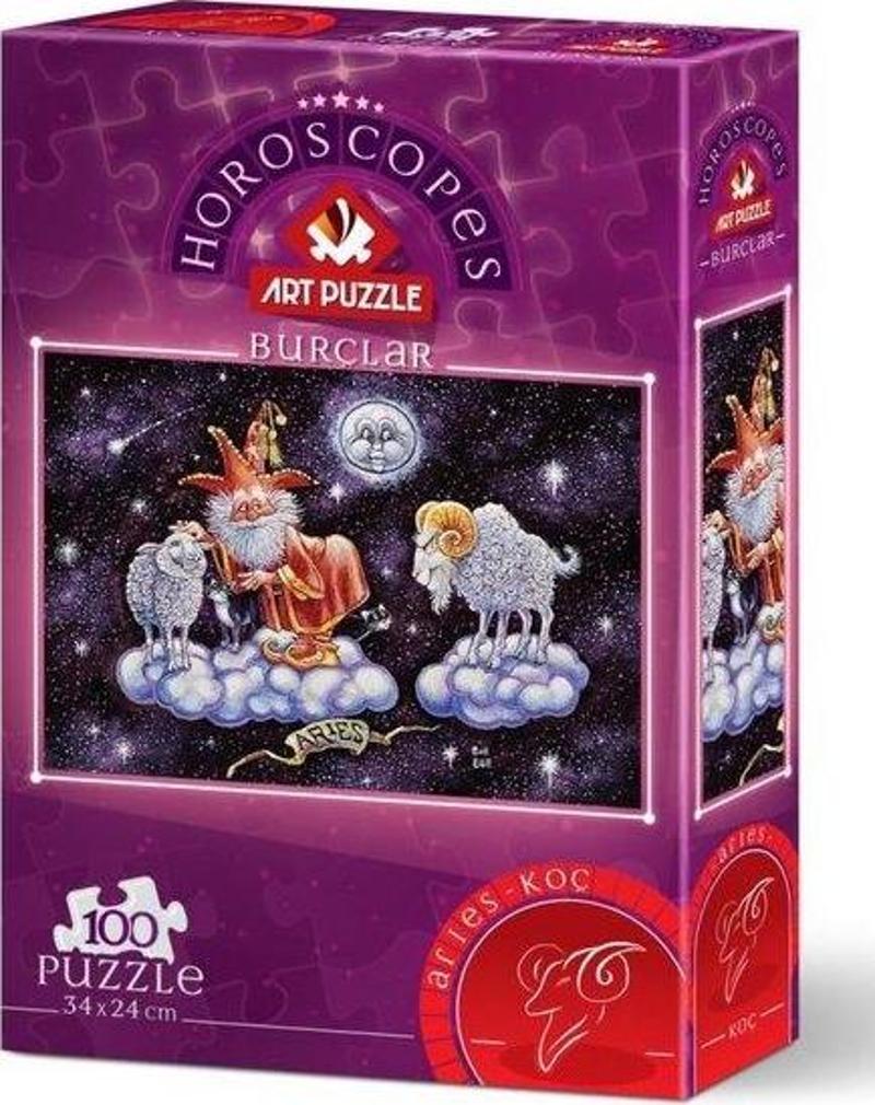 5801 Koç Burcu 100 Parça Puzzle