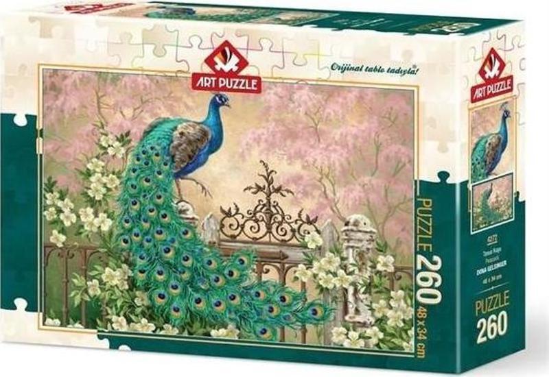 4272 Tavus Kuşu 260 Parça Puzzle